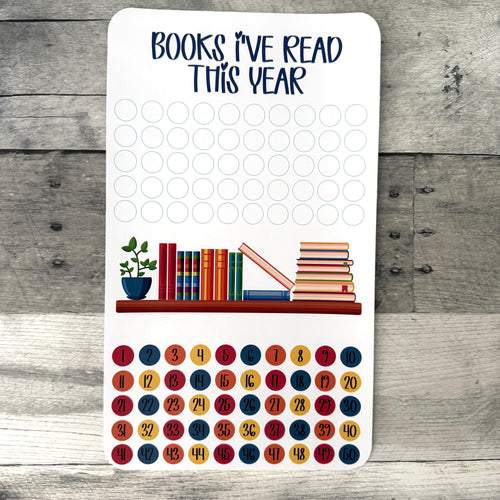 Books I've Read This Year Activity Sticker (Choose One) From Made By R And R