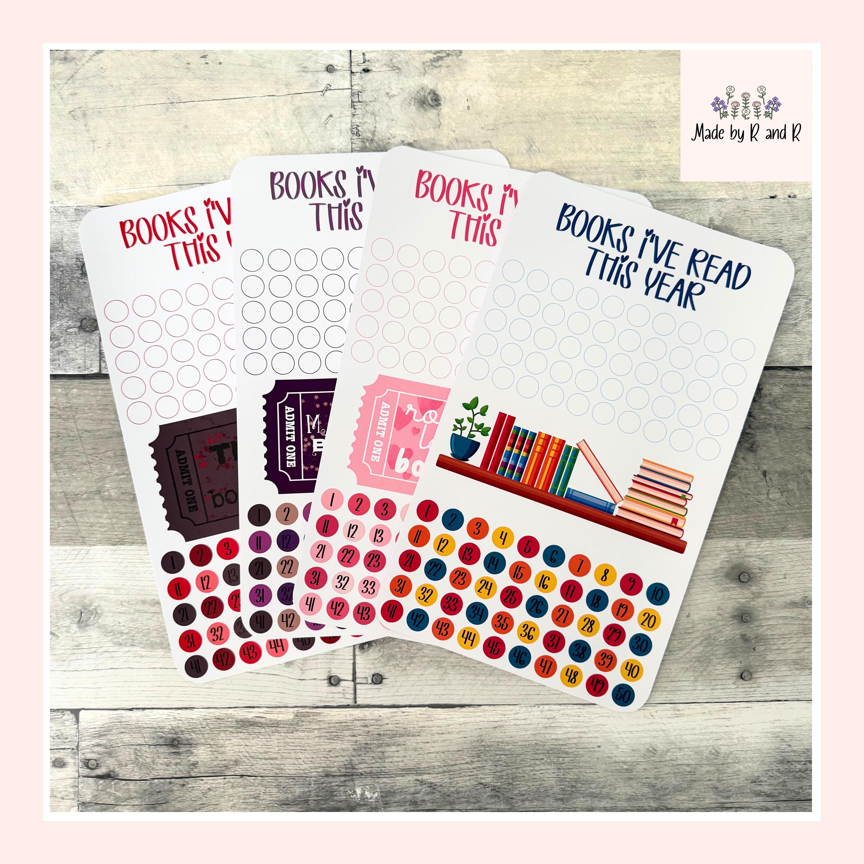 Books I've Read This Year Activity Sticker (Choose One) From Made By R And R