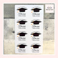 Thanks For Popping In Graduation Stickers (set of 8) From Made By R And R