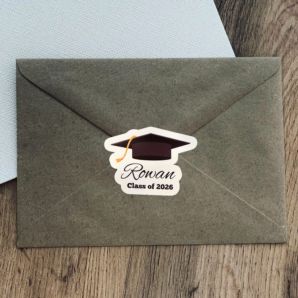 Custom Graduation Stickers (set of 8) From Made By R And R