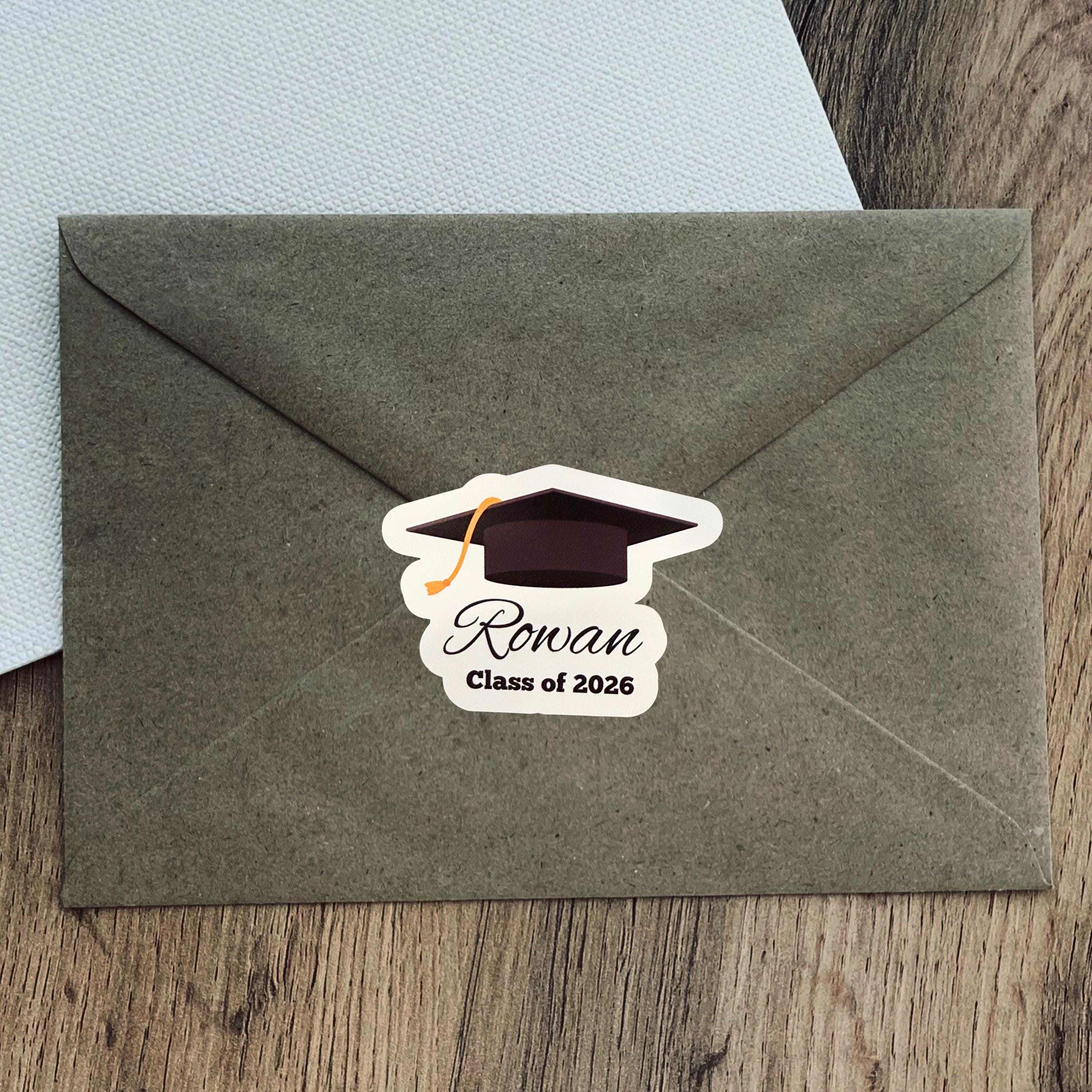Custom Graduation Stickers (set of 8) From Made By R And R