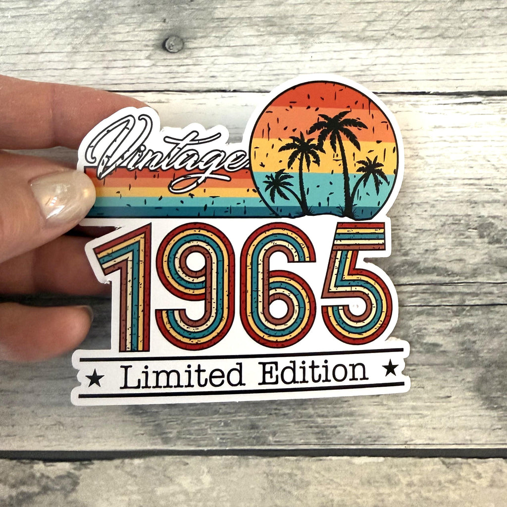 Vintage Limited Edition Sticker (Set of 3) From Made By R And R
