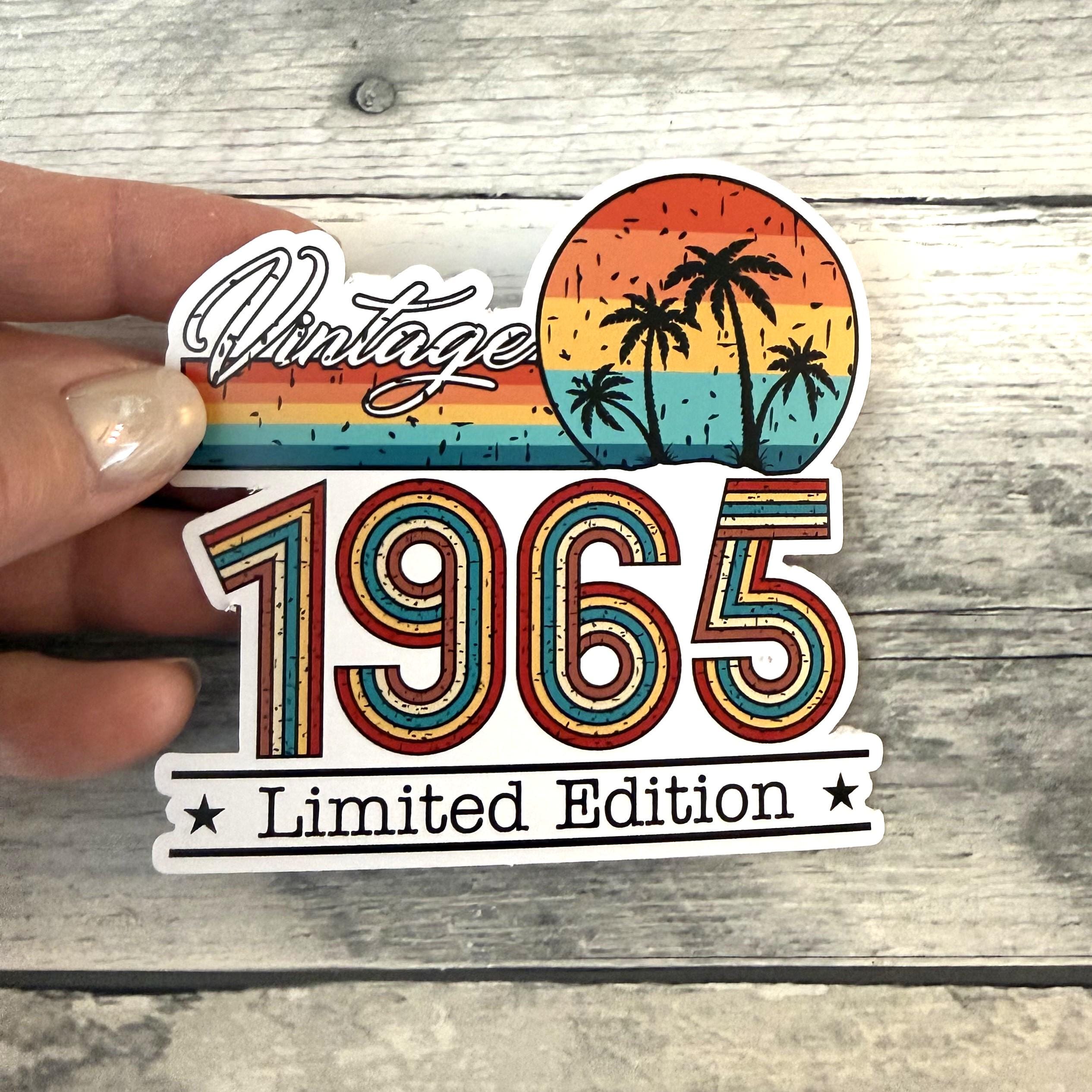 Vintage Limited Edition Sticker (Set of 3) From Made By R And R