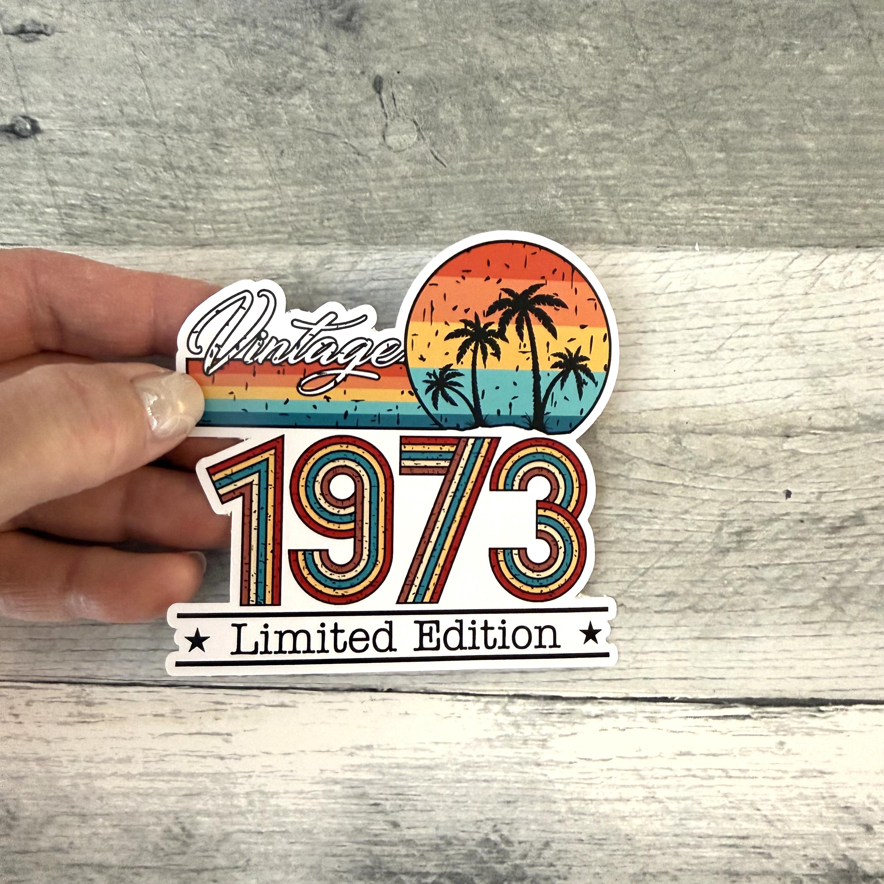 Vintage Limited Edition Sticker (Set of 3) From Made By R And R