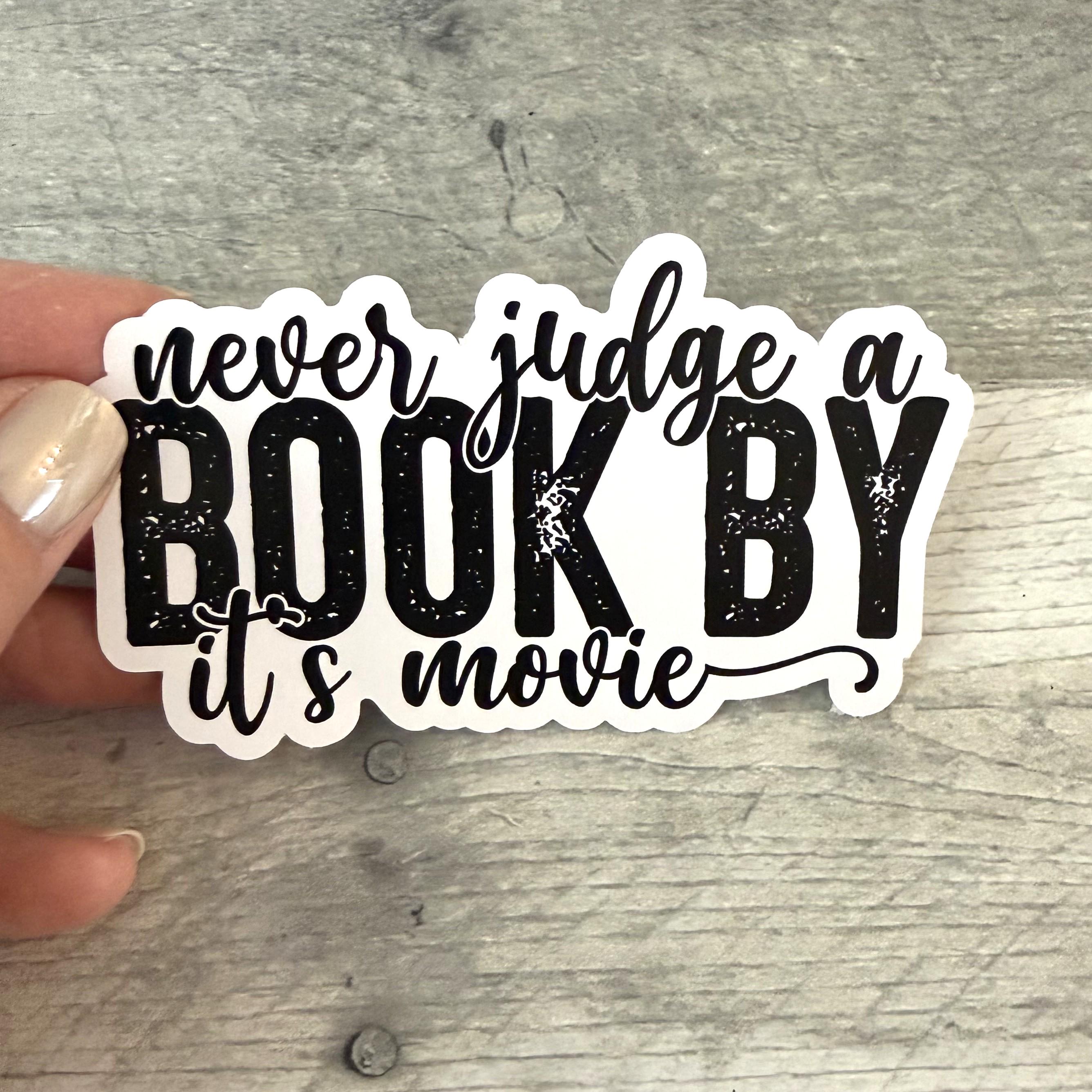 Never Judge A Book By It's Movie Sticker (Set of 3) From Made By R And R