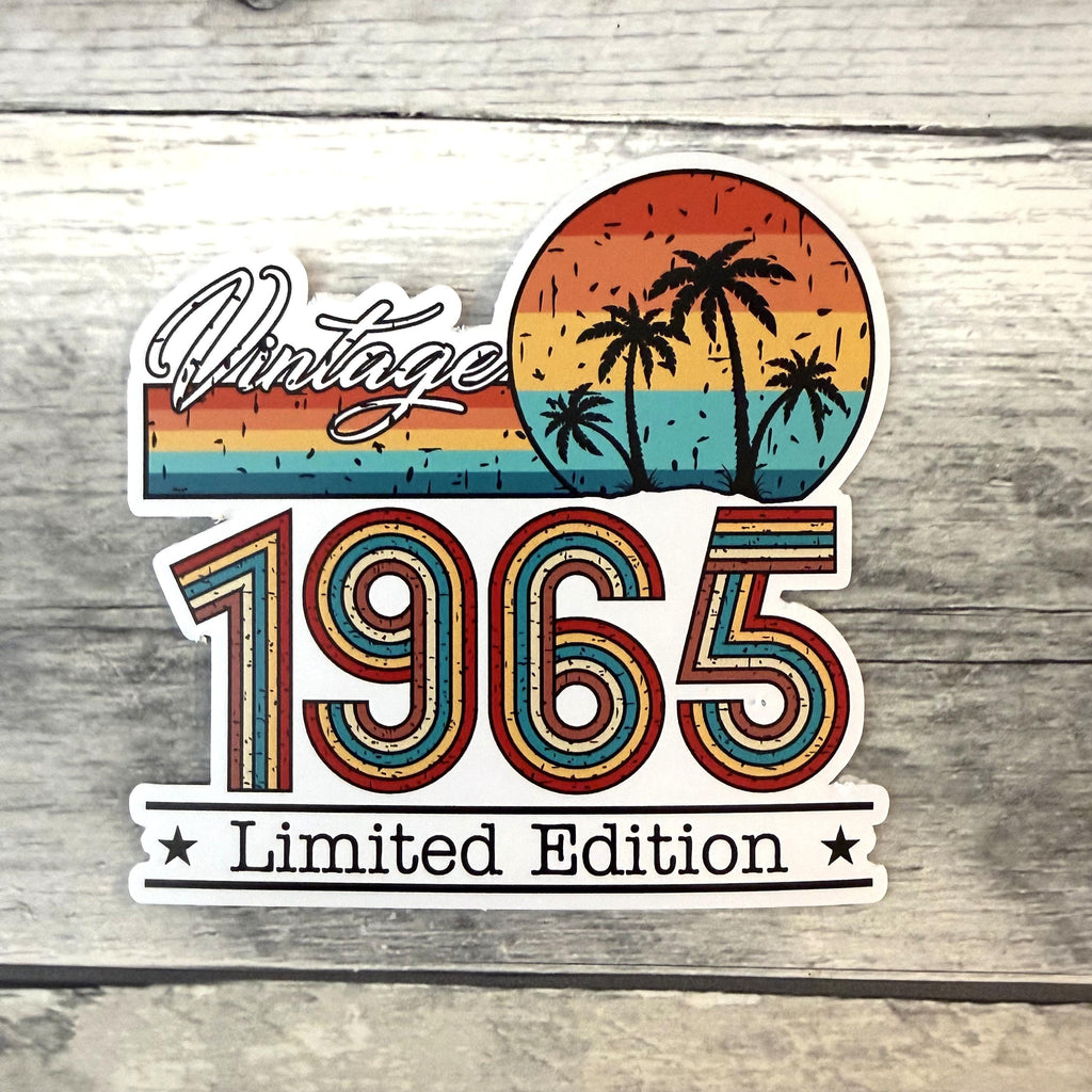 Vintage Limited Edition Sticker (Set of 3) From Made By R And R