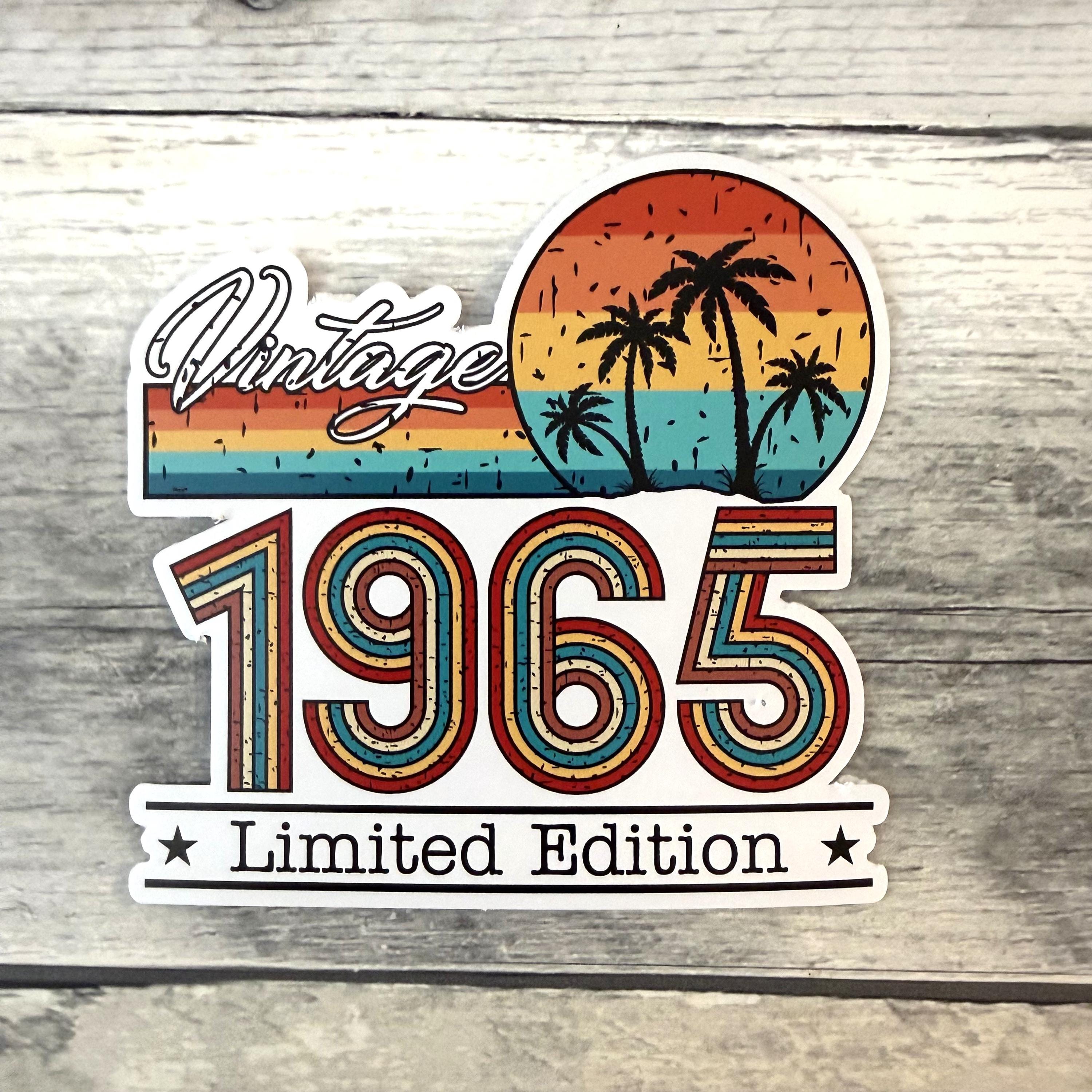Vintage Limited Edition Sticker (Set of 3) From Made By R And R