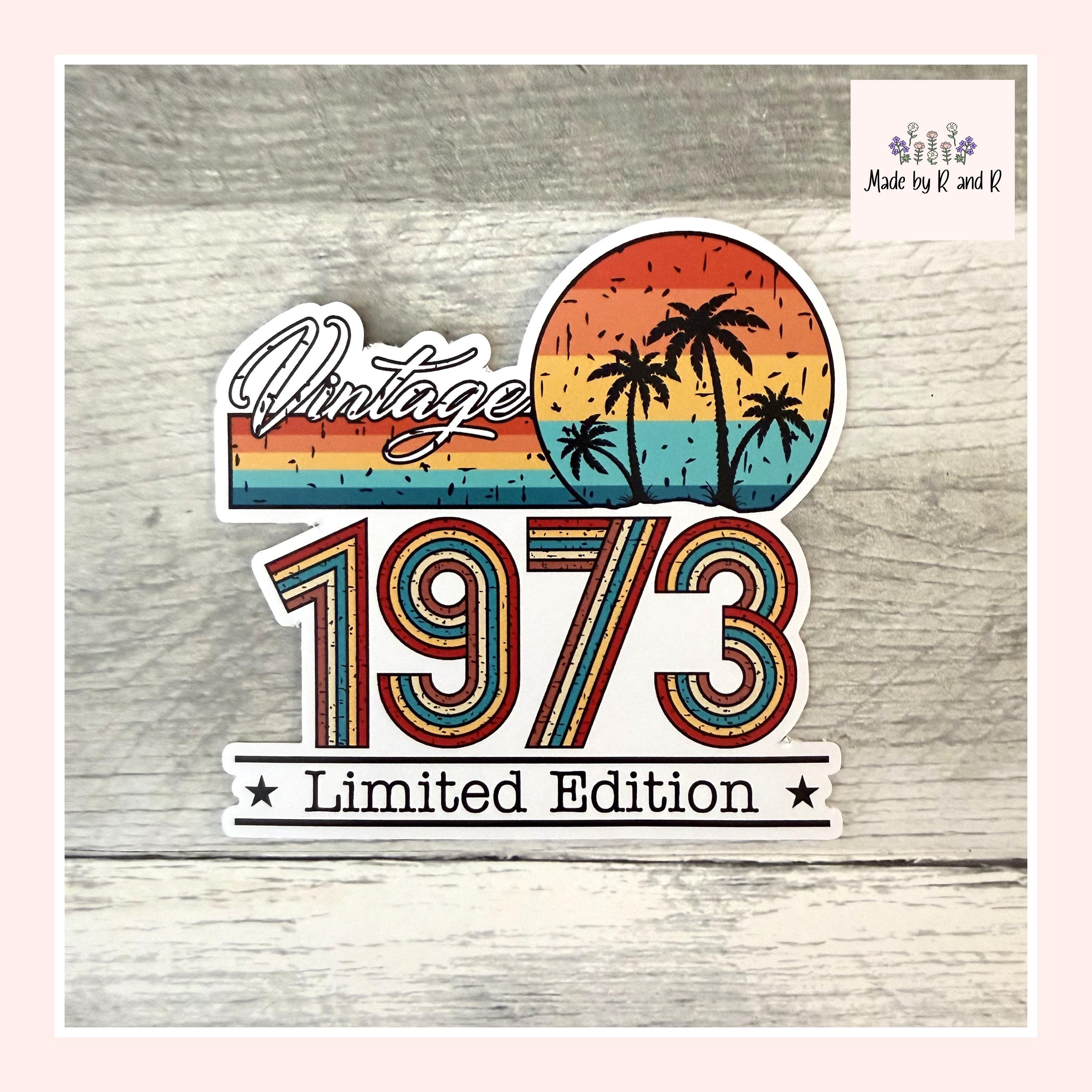 Vintage Limited Edition Sticker (Set of 3) From Made By R And R