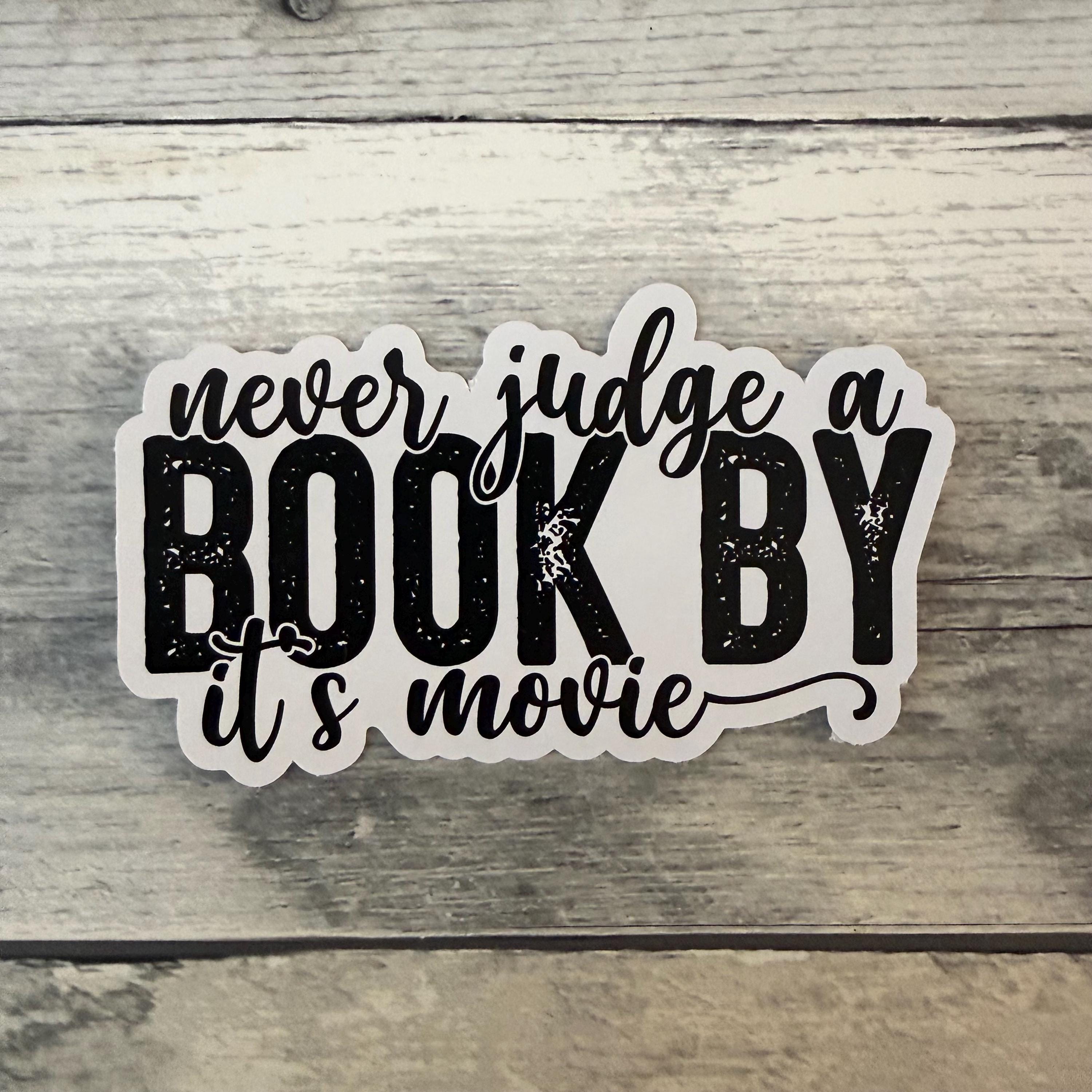 Never Judge A Book By It's Movie Sticker (Set of 3) From Made By R And R
