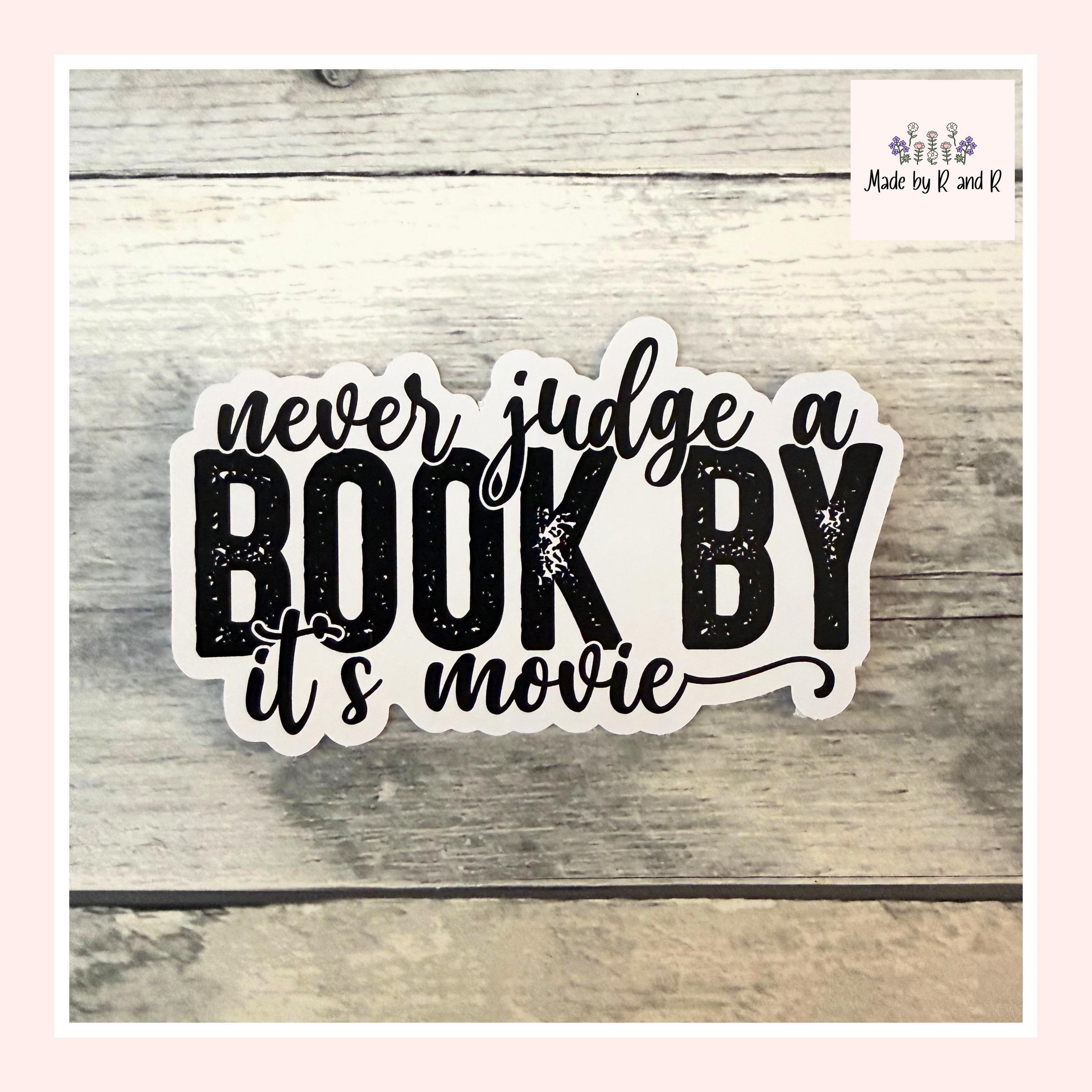 Never Judge A Book By It's Movie Sticker (Set of 3) From Made By R And R
