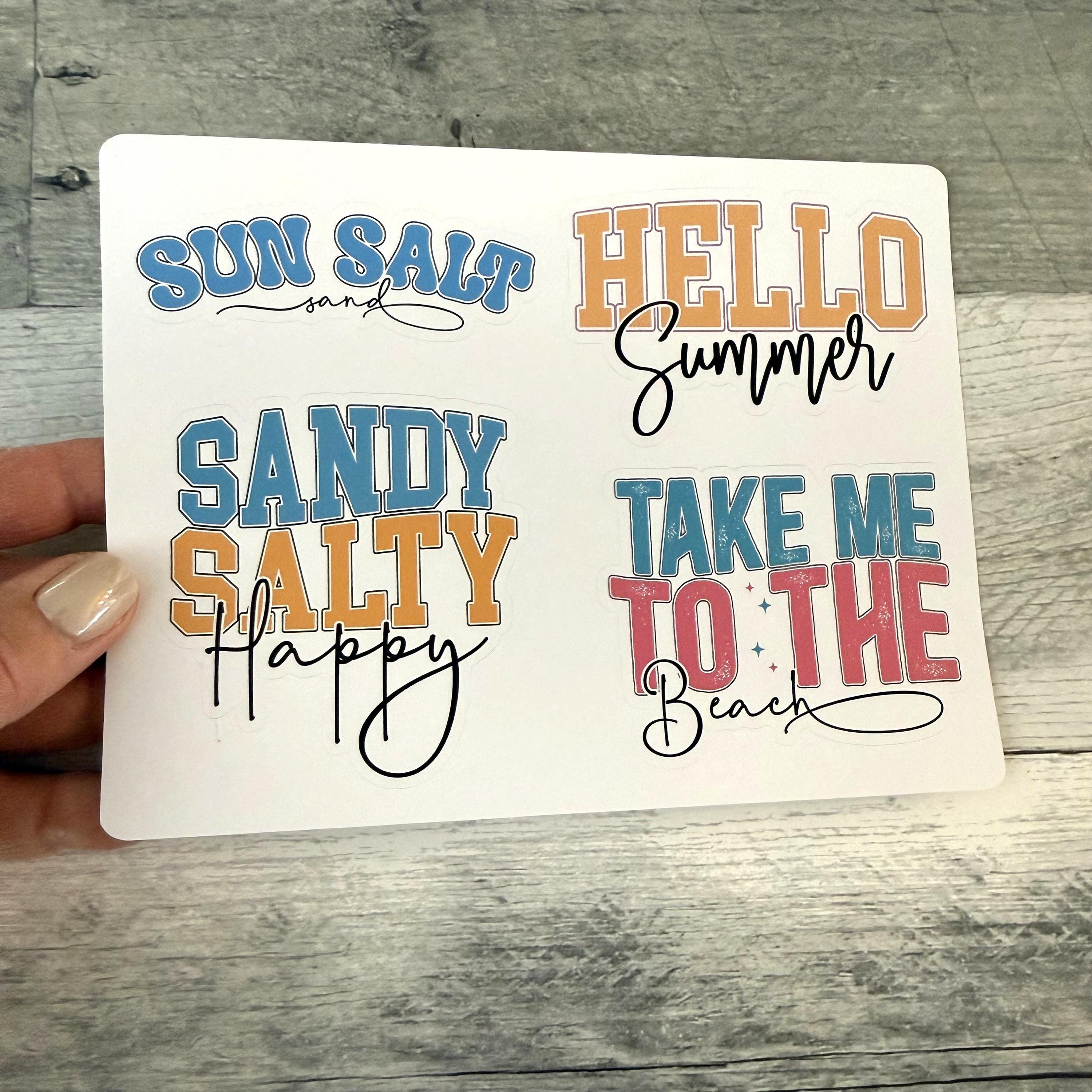 Summer Stickers (Set of 4) From Made By R And R