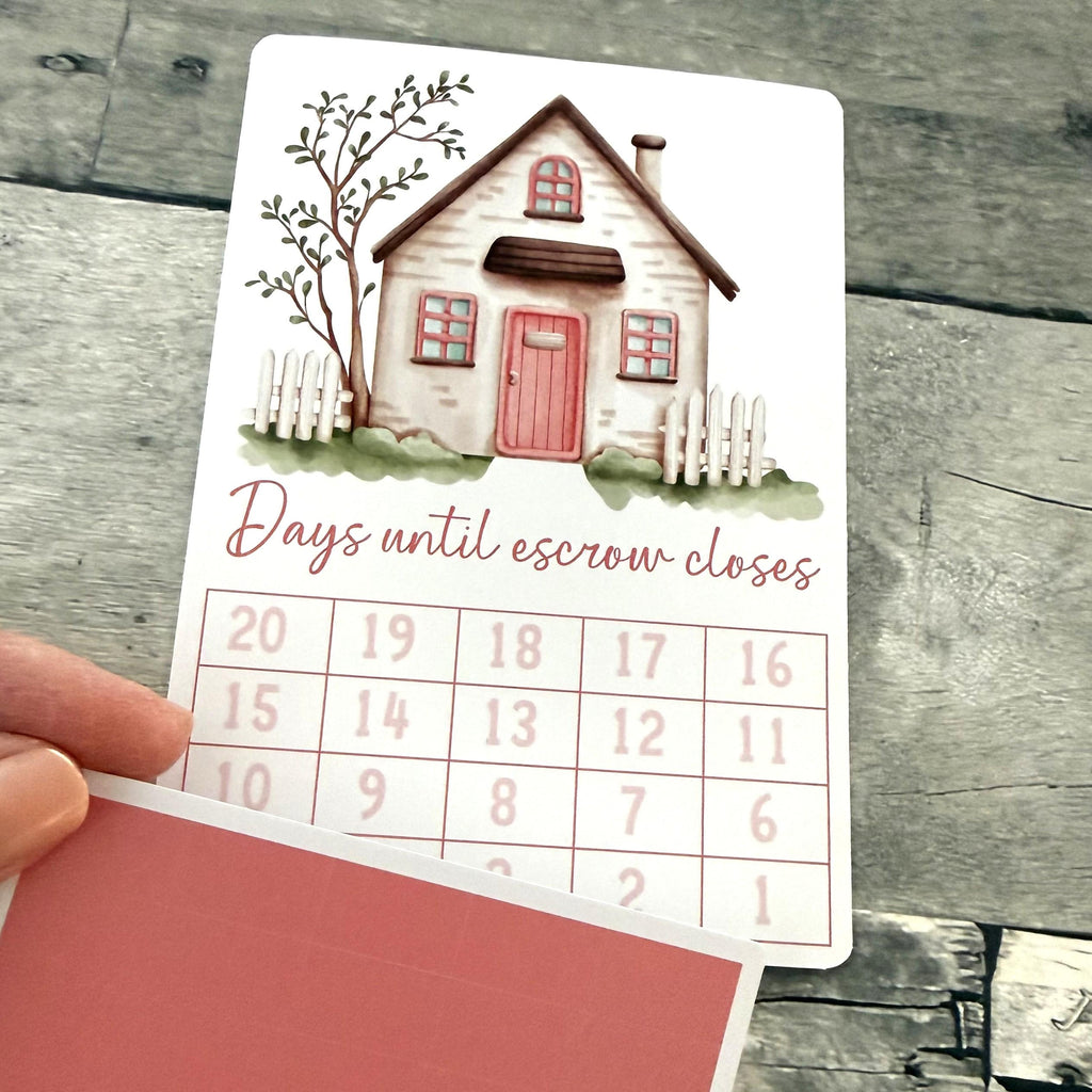 Days Until Escrow Closes Small Countdown Sticker From Made By R And R