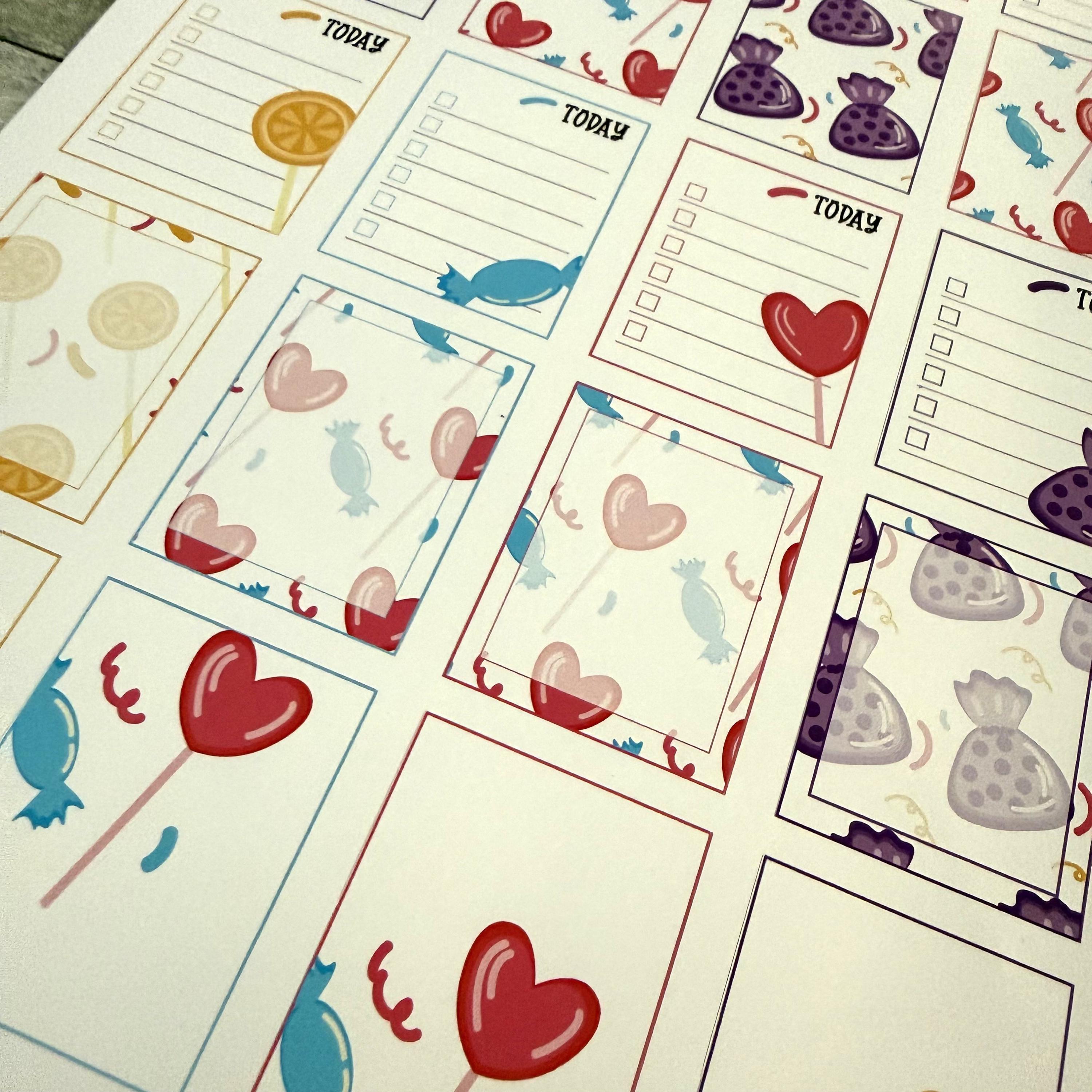 Candy Planner Stickers (set of 20) from Made By R And R