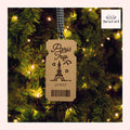 Paris Trip Ticket Wood Ornament From Made By R And R