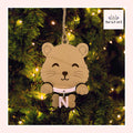 Custom Hamster Head Wood Ornament From Made By R And R