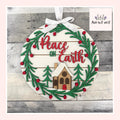 Peace On Earth Wood Sign From Made By R And R