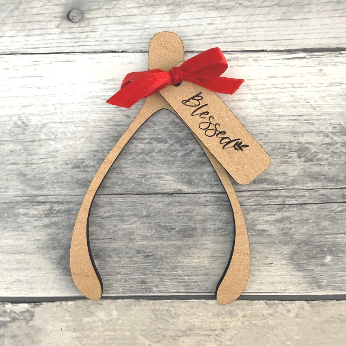 Thanksgiving Wishbone Wood Place Settings (Set of 4) From Made By R And R