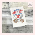 In My Christmas Cookie Era Embroidered Kitchen Dish Towel