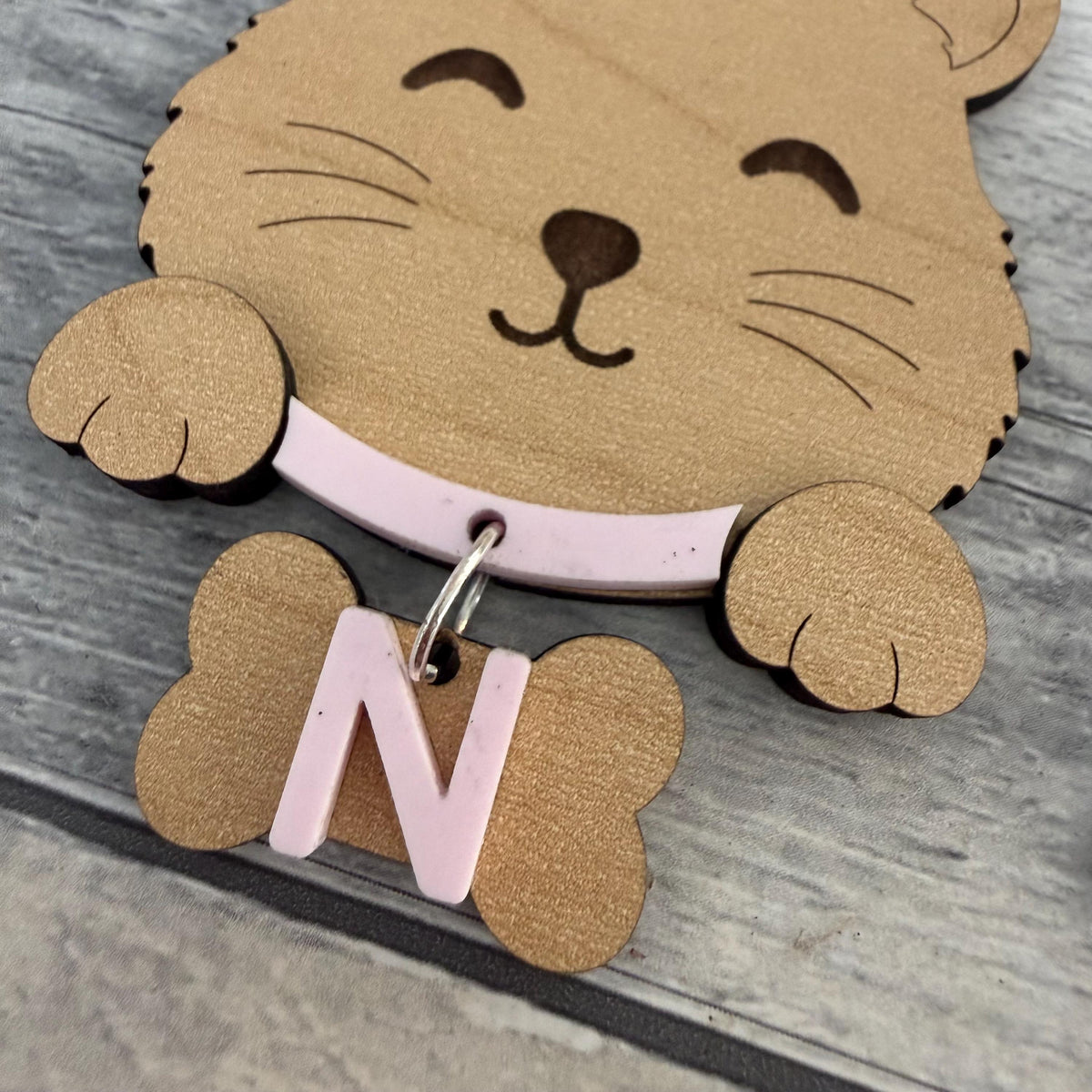 Custom Hamster Head Wood Ornament From Made By R And R
