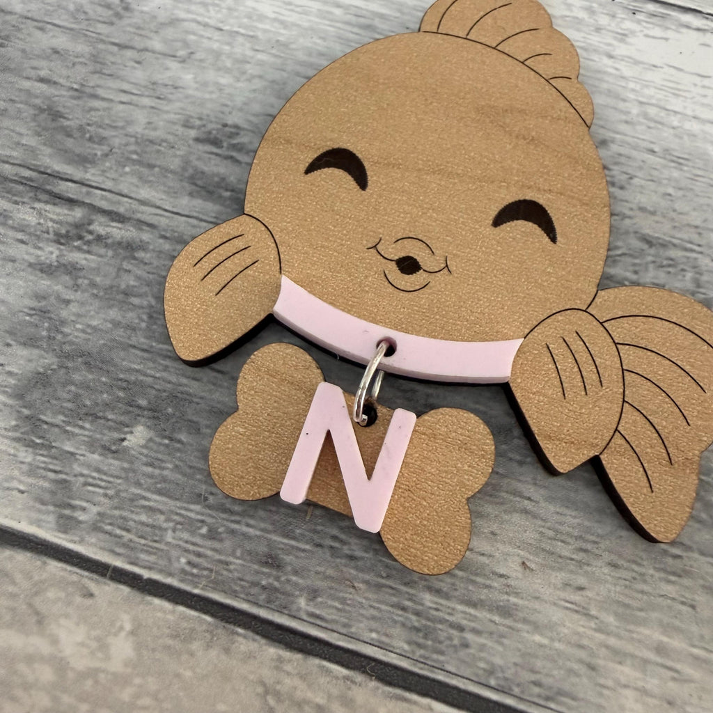 Custom Fish Wood Ornament From Made By R And R