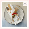 Thanksgiving Wishbone Wood Place Settings (Set of 4) From Made By R And R